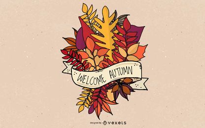 Autumn Leaf Bouquet