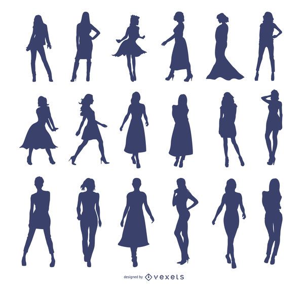 Vector Fashion Girls Vector Fashion Girls