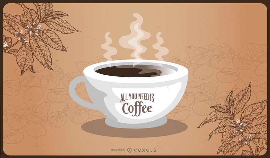 Abstract Coffee Card Abstract Coffee Card