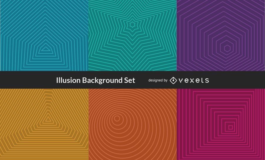 Vector Illusion Background Vector Illusion Background