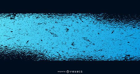 Blaues Grunge-Banner
