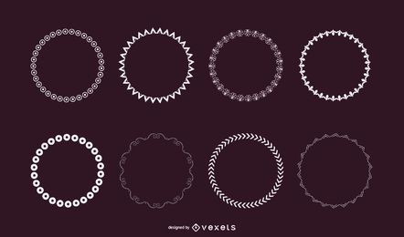 10 Illustrator Scatter Brush Set