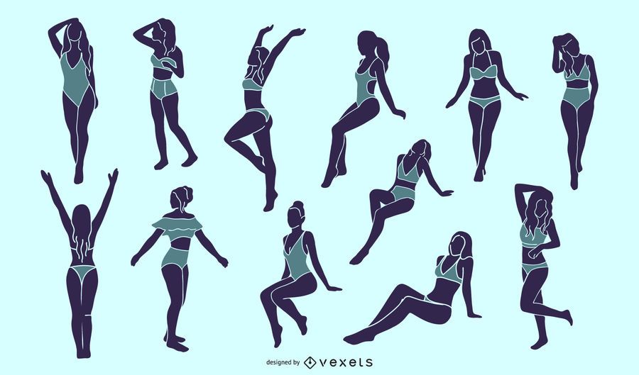 Beautiful Girls Silhouettes Beautiful Girls Silhouettes
