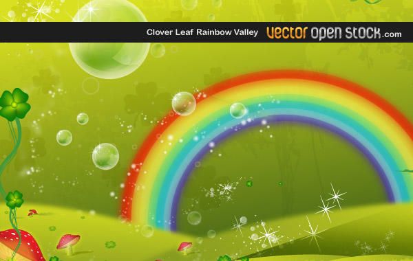 Kleeblatt-Regenbogen-Tal Kleeblatt-Regenbogen-Tal