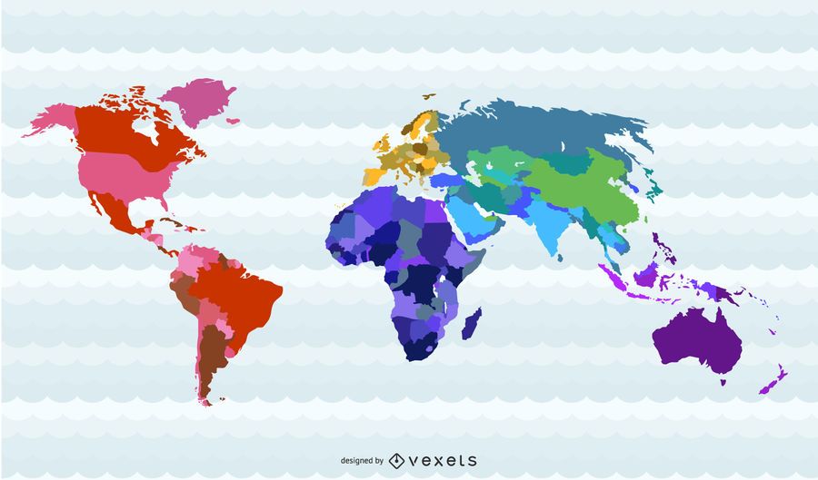 Países do mapa do mundo Países do mapa do mundo