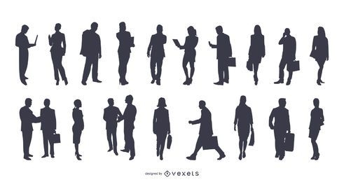 Free Vector Of Business Silhouettes