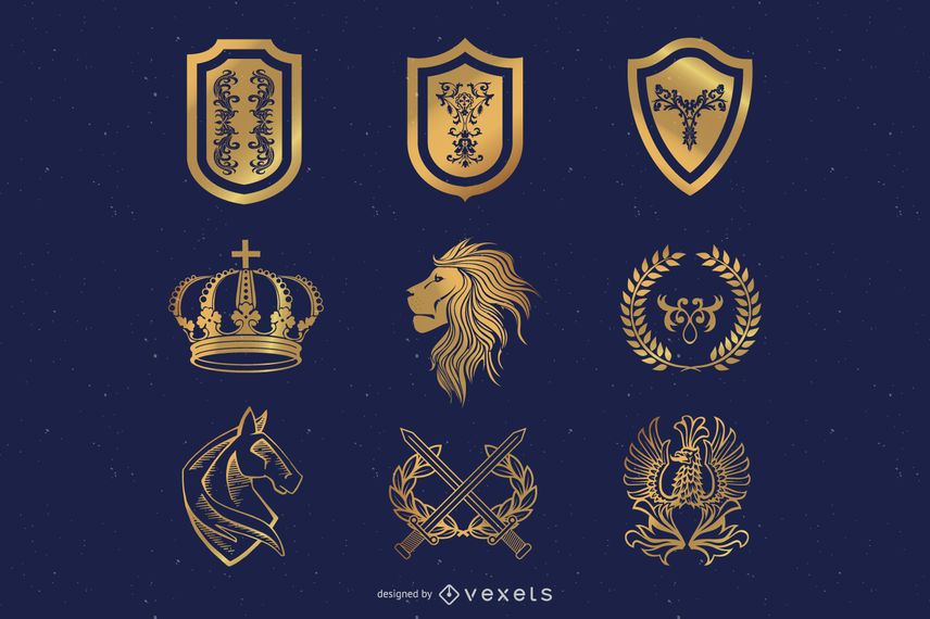 Heraldic Elements Design Heraldic Elements Design