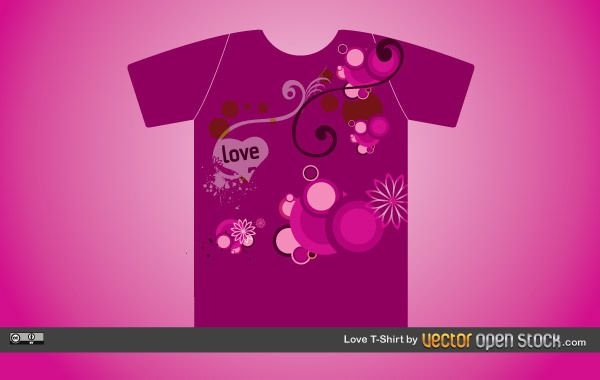 T-shirt do amor