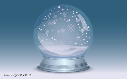 Vector Snowglobe
