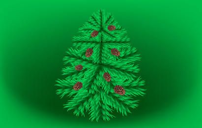 Fir Christmas Tree Background Fir Christmas Tree Background