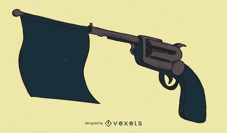 Ilustração da série de armas