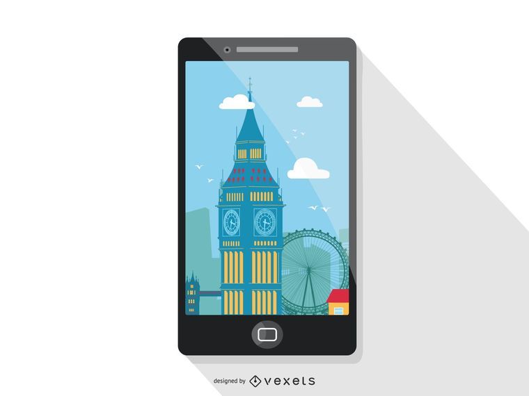 Smartphone travel screen design Smartphone travel screen design