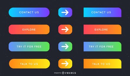 Free Vector Trial Button