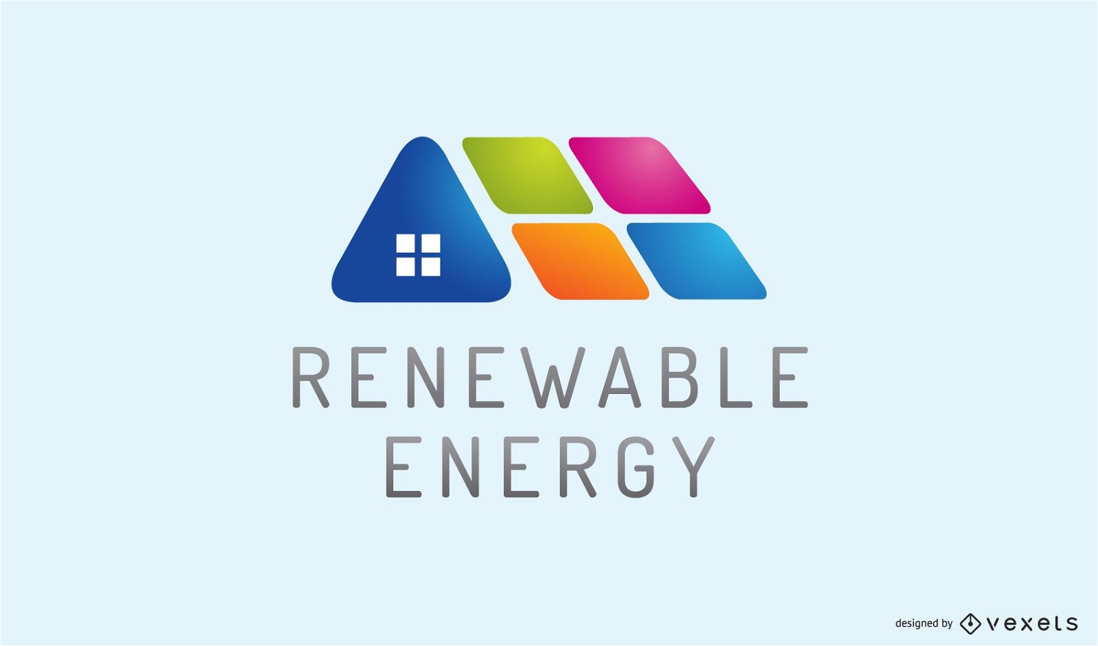 Logotipo de energía renovable