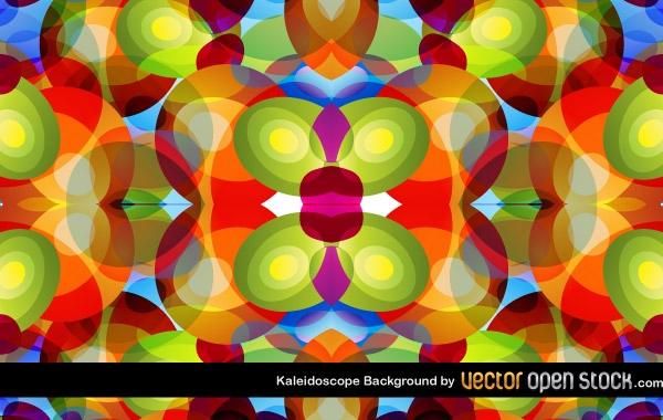 Kaleidoscope Background Kaleidoscope Background