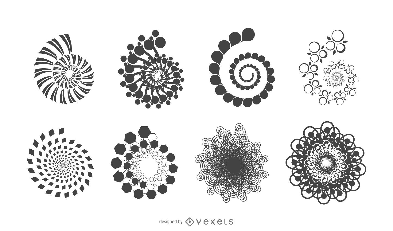 7 espirales