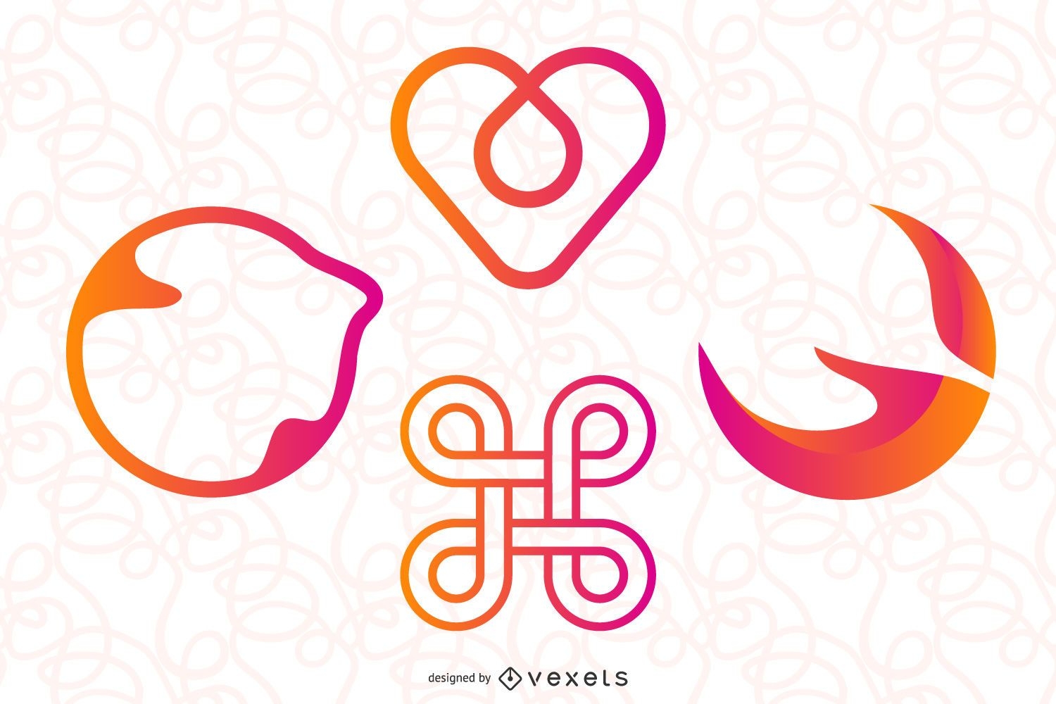 Kreative Logo-Design-Grafiken