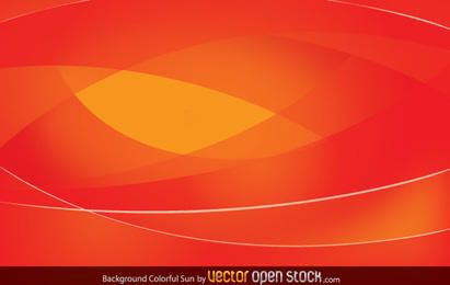Colorful Sun Background