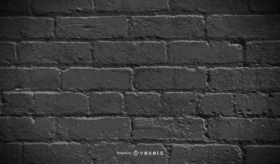 Pared de ladrillo negro Pared de ladrillo negro