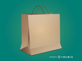 Sacola de compras de vetor
