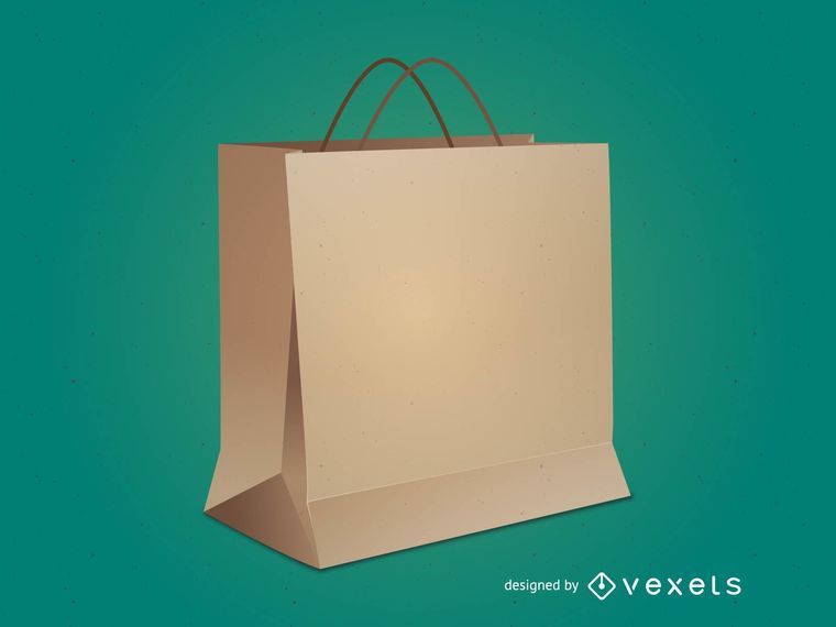 Sacola de compras de vetor Sacola de compras de vetor