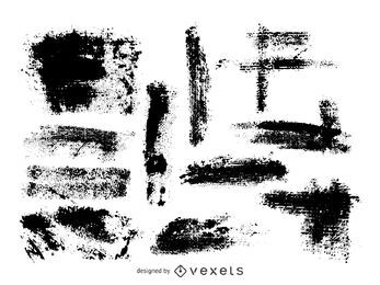 Grunge Texturen Set Grunge Texturen Set