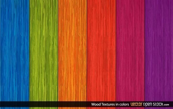 Wood Textures in Colors Wood Textures in Colors