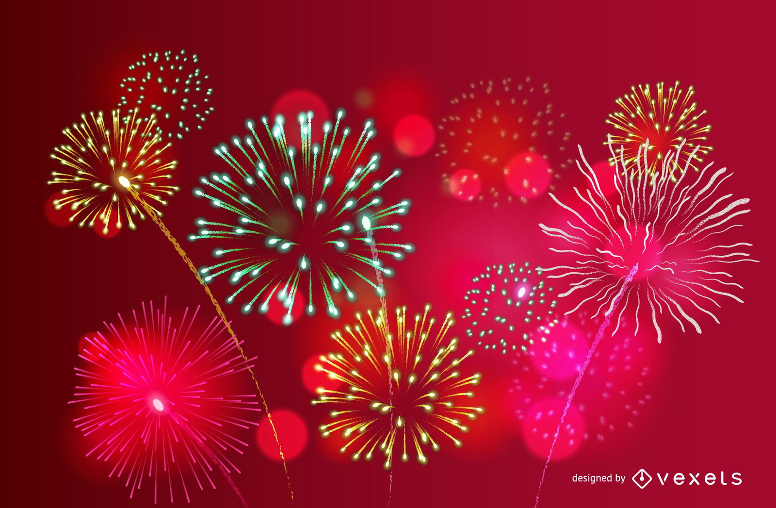 Fogos De Artifício PNG Images, Vetores E Arquivos PSD