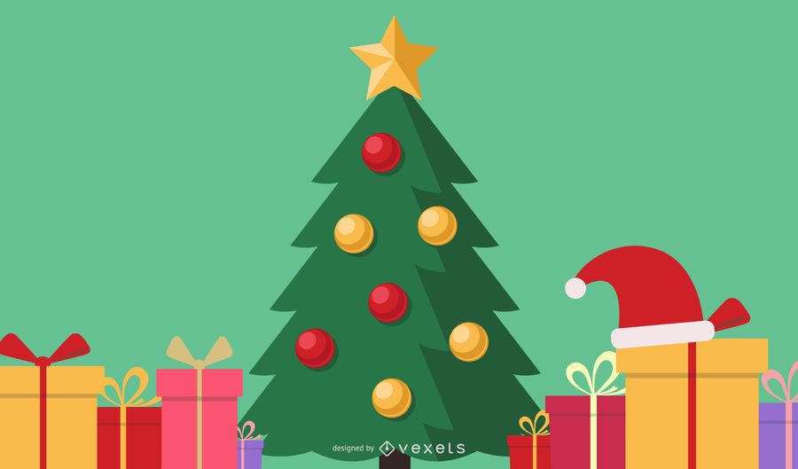 Vector de arbol de navidad Vector de arbol de navidad