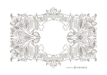 Heraldry Vector ornament