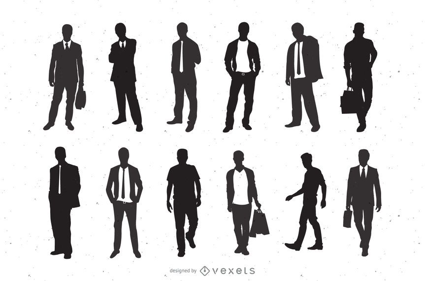 Silhouette Fashion Men Silhouette Fashion Men