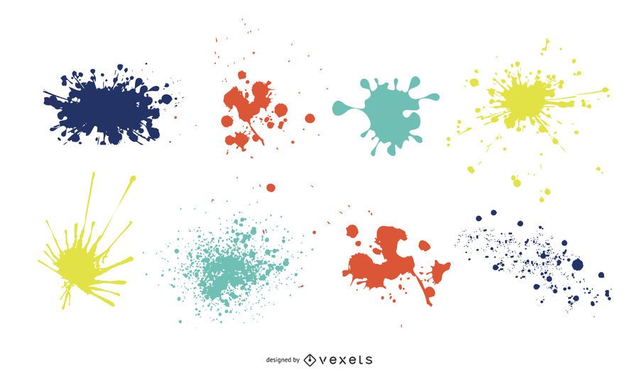 Vectores Super Crazy Splatter Vectores Super Crazy Splatter