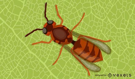 Vector wasp Vector wasp