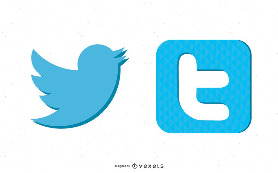2 impresionantes iconos de Twitter 2 impresionantes iconos de Twitter