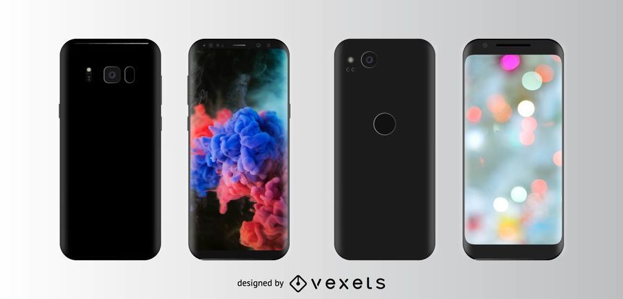 Two Vector Smartphone Two Vector Smartphone