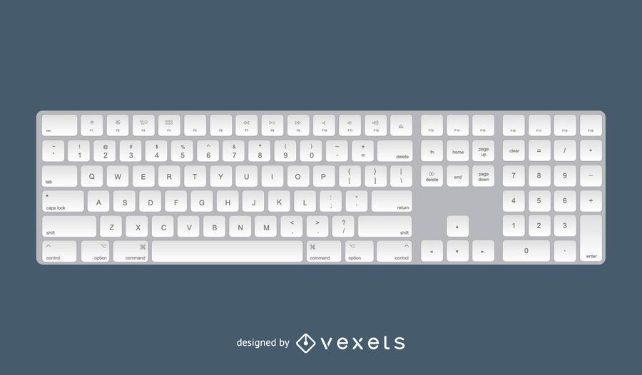 Apple Keyboard 3D Design Apple Keyboard 3D Design