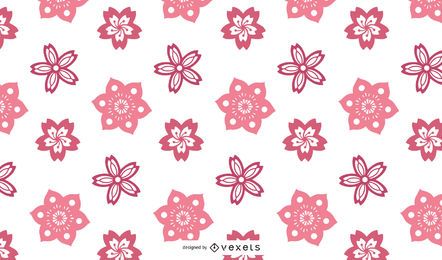 Vector Cherry Blossom Design