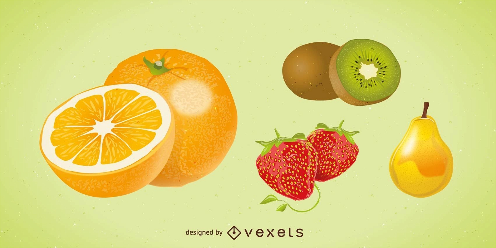 Vector de frutas