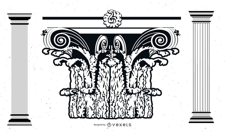Vintage Decorative Building Element Vintage Decorative Building Element