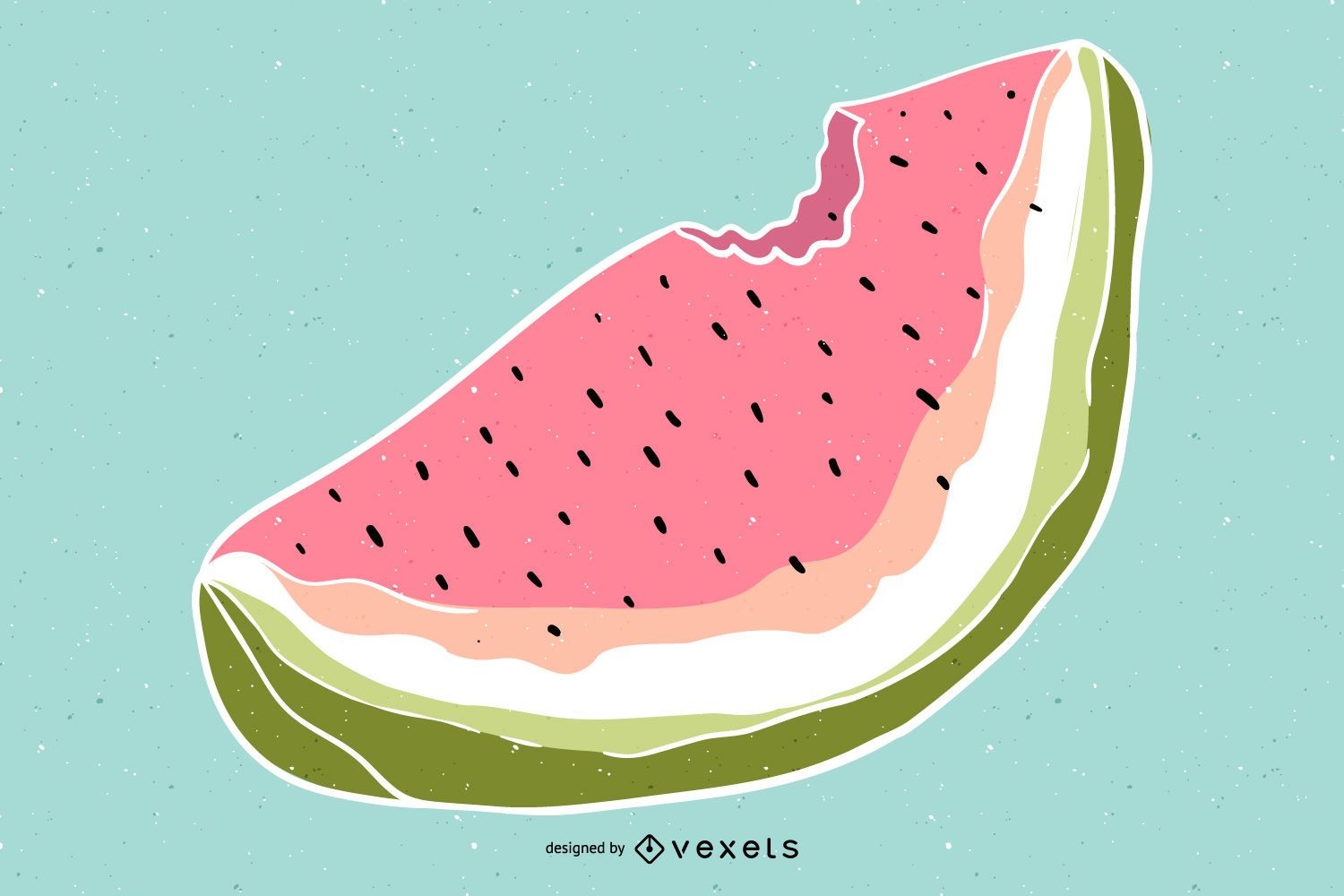 Cartoon Wassermelone