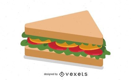 Sandwich Vektor