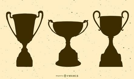 Paquete de trofeos de silueta