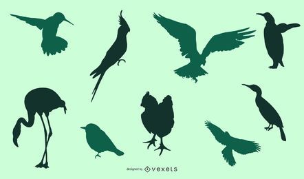 Silhouette Bird Pack