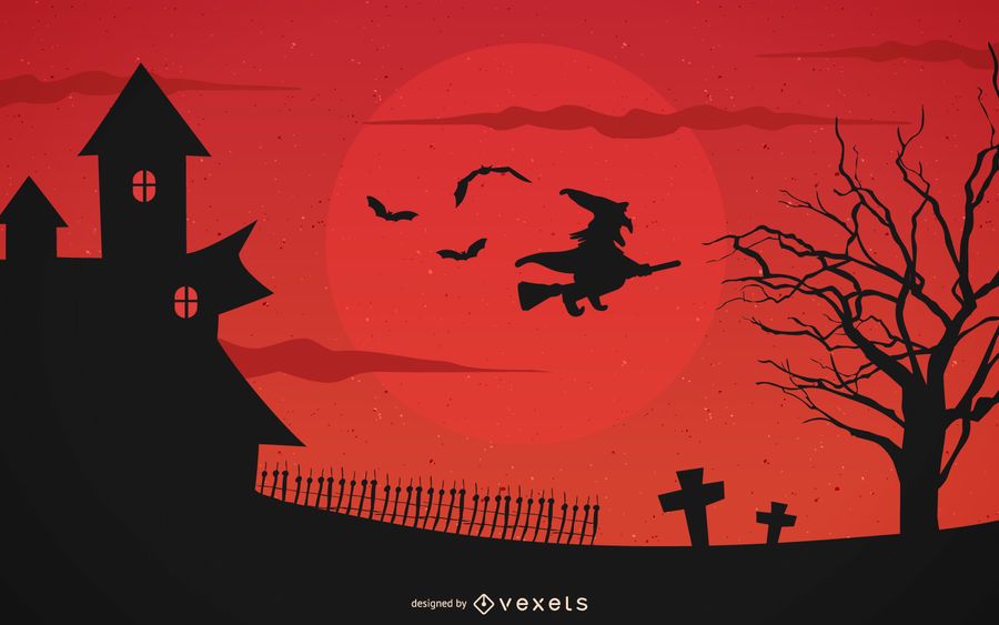 Reddish Halloween Layout Reddish Halloween Layout