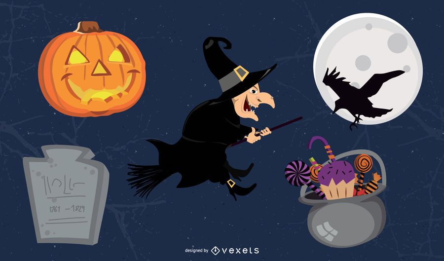 Funky Halloween Object pack Funky Halloween Object pack