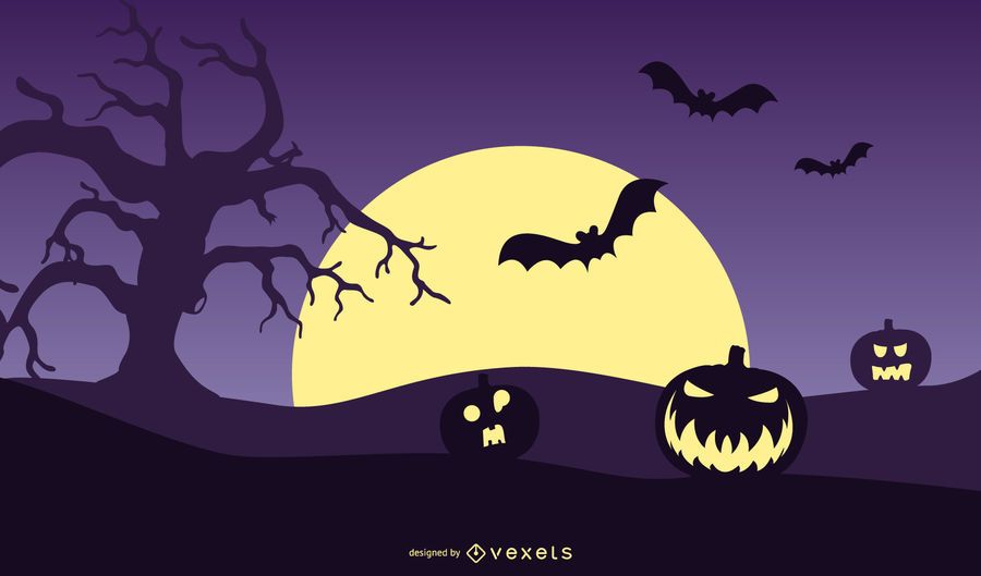 Pumpkin Halloween Night Poster Pumpkin Halloween Night Poster