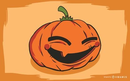 Cute Halloween Art with Pumpkins