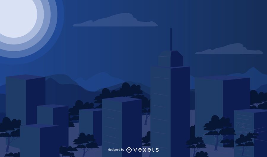 High Rise Moonlight City High Rise Moonlight City