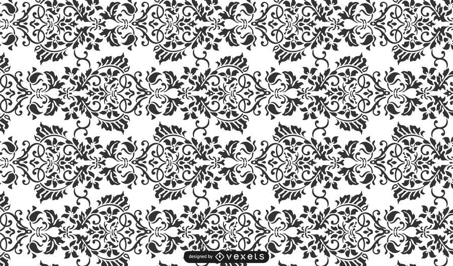 Seamless Damask Ornamental Pattern Seamless Damask Ornamental Pattern