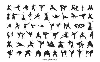 Silhouette Martial Art Pack